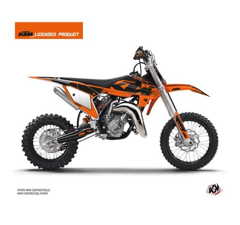 Kit Deco Moto Cross Retro KTM 50 SX Orange