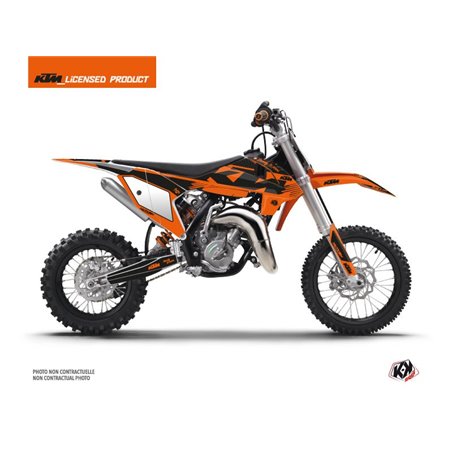 Kit Deco Moto Cross Retro KTM 50 SX Orange