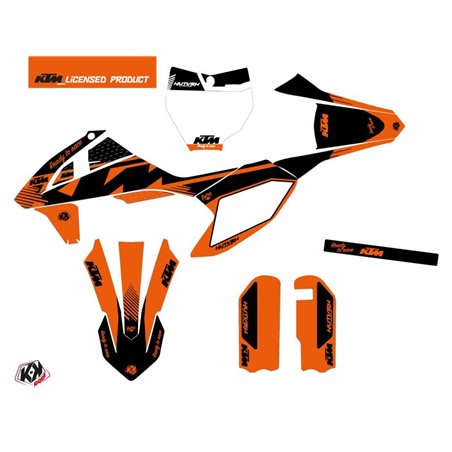 Kit Deco Moto Cross Retro KTM 50 SX Orange