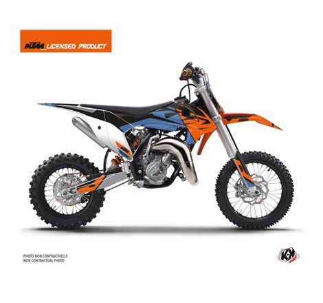 Kit Deco Moto Cross Skyline KTM 50 SX Bleu
