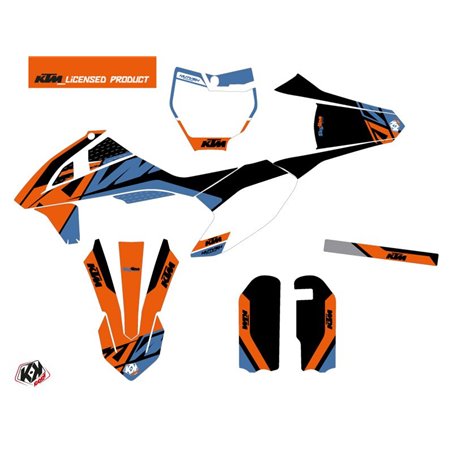 Kit Deco Moto Cross Skyline KTM 50 SX Bleu