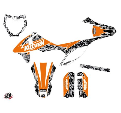 Kit Deco Moto Cross Predator KTM 50 SX Orange