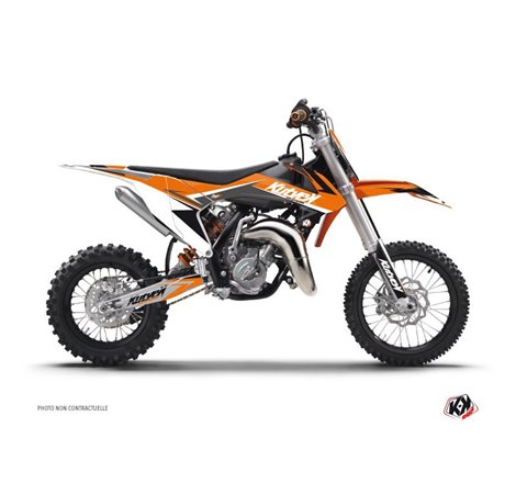 Kit Deco Moto Cross Stage KTM 50 SX Orange