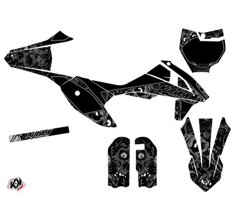 Kit Deco Moto Cross Zombies Dark KTM 50 SX Noir