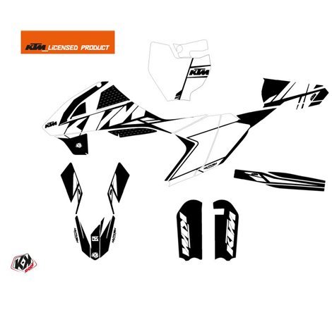 Kit Deco Moto Cross Reflex KTM 65 SX Blanc