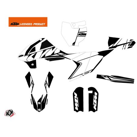 Kit Deco Moto Cross Reflex KTM 65 SX Blanc