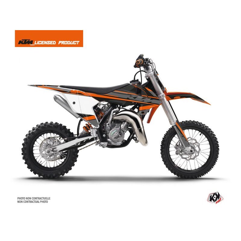 Kit Deco Moto Cross Breakout KTM 65 SX Noir Orange