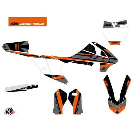 Kit Deco Moto Cross Breakout KTM 65 SX Noir Orange