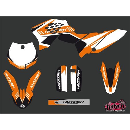 Kit Deco Moto Cross Chrono KTM 65 SX Noir