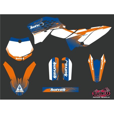 Kit Deco Moto Cross Slider KTM 65 SX Bleu