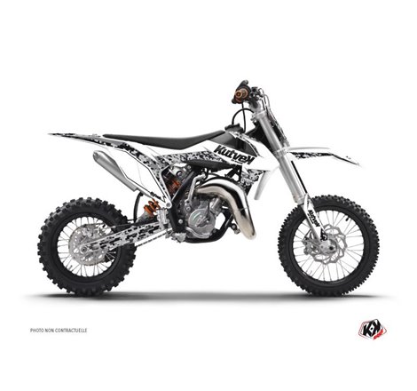 Kit Deco Moto Cross Predator KTM 65 SX Blanc