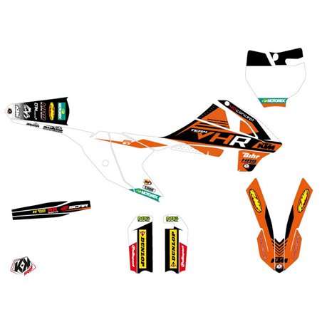Kit Deco Moto Cross Replica Tixier Team VHR 2018-2019 KTM 65 SX