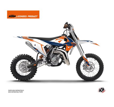 Kit Deco Moto Cross Gravity KTM 65 SX Bleu
