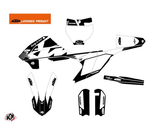Kit Deco Moto Cross Retro KTM 65 SX Noir