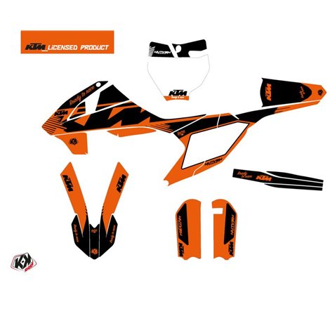 Kit Deco Moto Cross Retro KTM 65 SX Orange