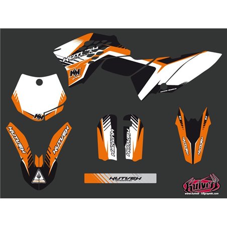 Kit Deco Moto Cross Pulsar KTM 65 SX Noir