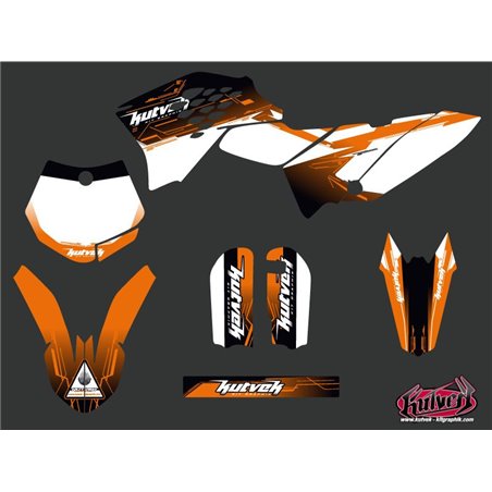 Kit Deco Moto Cross Slider KTM 65 SX Noir