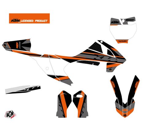 Kit Deco Moto Cross Breakout KTM 65 SX Noir Orange