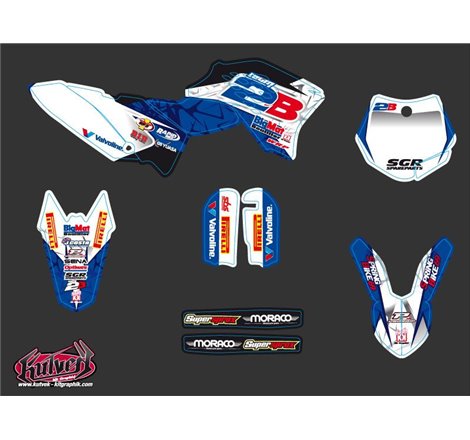 Kit Deco Moto Cross Replica Team 2b KTM 65 SX 2013