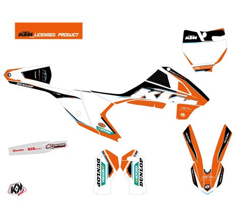 Kit Deco Moto Cross Origin-K22 KTM 65 SX Noir