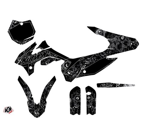 Kit Deco Moto Cross Zombies Dark KTM 85 SX Noir