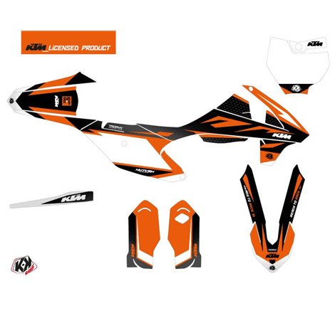 Kit Deco Moto Cross Trophy KTM 85 SX Noir Orange