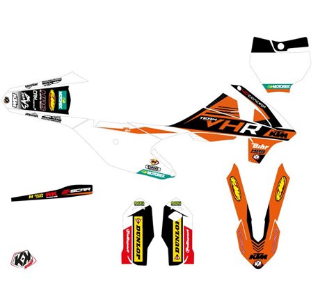 Kit Deco Moto Cross Replica Tixier Team VHR 2018-2019 KTM 85 SX