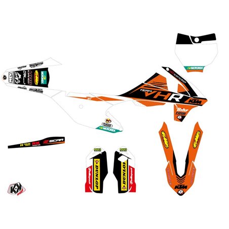 Kit Deco Moto Cross Replica Tixier Team VHR 2018-2019 KTM 85 SX