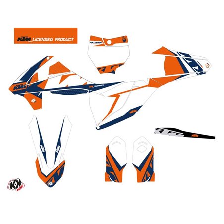 Kit Deco Moto Cross Gravity KTM 85 SX Bleu