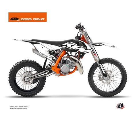 Kit Deco Moto Cross Reflex KTM 85 SX Blanc
