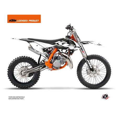 Kit Deco Moto Cross Reflex KTM 85 SX Blanc