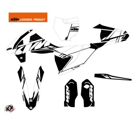 Kit Deco Moto Cross Reflex KTM 85 SX Blanc