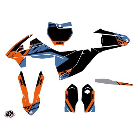 Kit Deco Moto Cross Skyline KTM 85 SX Bleu