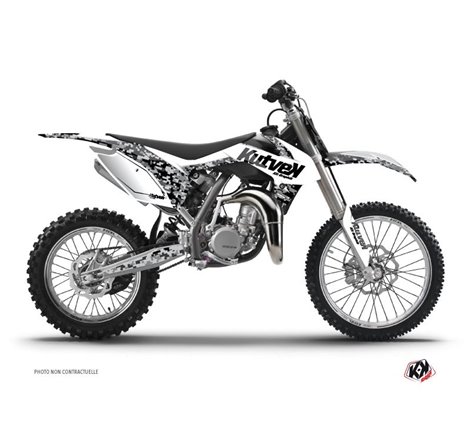 Kit Deco Moto Cross Predator KTM 85 SX Blanc