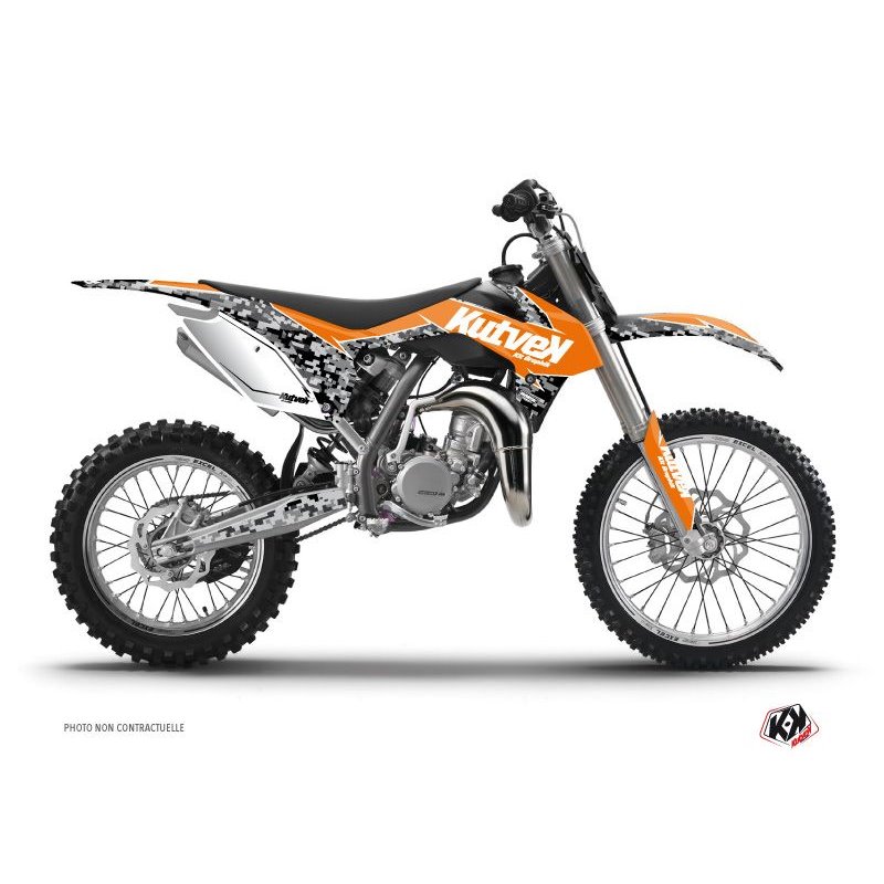 Kit Deco Moto Cross Predator KTM 85 SX Orange
