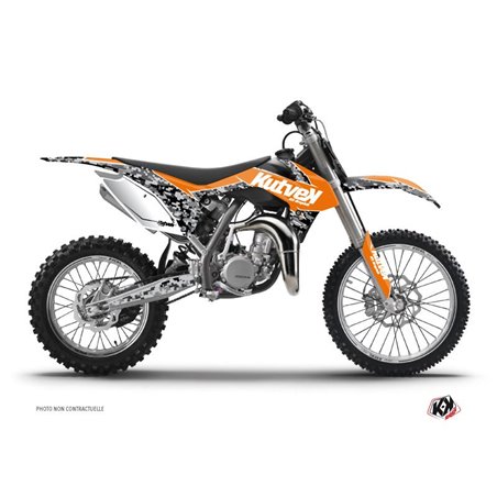 Kit Deco Moto Cross Predator KTM 85 SX Orange