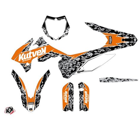 Kit Deco Moto Cross Predator KTM 85 SX Orange