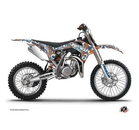 Kit Deco Moto Cross Freegun Eyed KTM 85 SX Orange