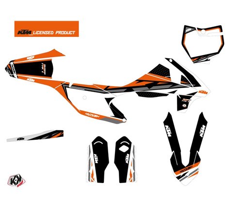Kit Deco Moto Cross Rift KTM 85 SX Noir Orange