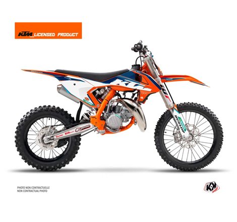 Kit Deco Moto Cross Origin-K22 KTM 85 SX Bleu