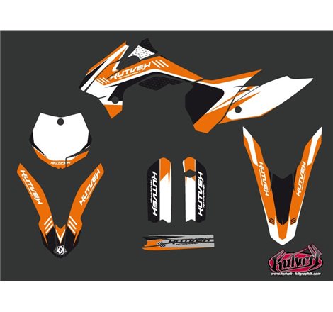 Kit Deco Moto Cross Chrono KTM 85 SX Noir