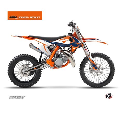Kit Deco Moto Cross Gravity KTM 85 SX Bleu