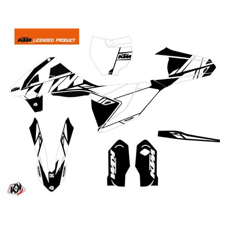 Kit Deco Moto Cross Reflex KTM 85 SX Blanc