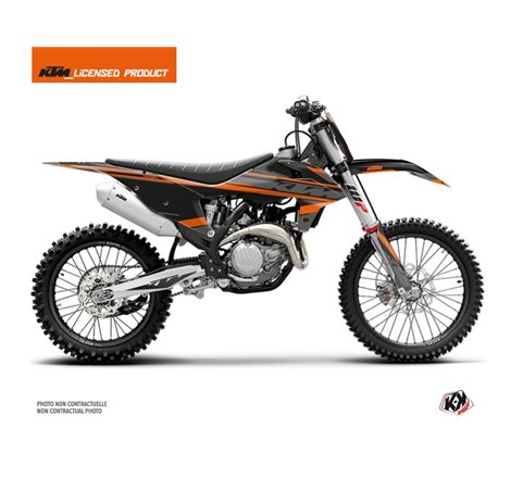 Kit Deco Moto Cross Breakout KTM 125 SX Noir Orange