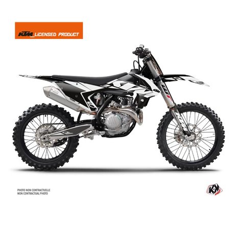 Kit Deco Moto Cross Reflex KTM 125 SX Blanc