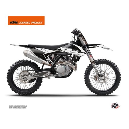 Kit Deco Moto Cross Reflex KTM 125 SX Blanc