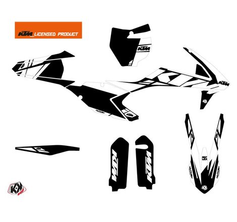 Kit Deco Moto Cross Reflex KTM 125 SX Blanc