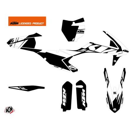 Kit Deco Moto Cross Reflex KTM 125 SX Blanc