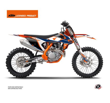 Kit Deco Moto Cross Gravity KTM 125 SX Bleu