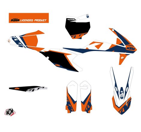 Kit Deco Moto Cross Gravity KTM 125 SX Bleu